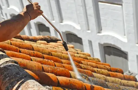 Nettoyage de toitures - Pomport